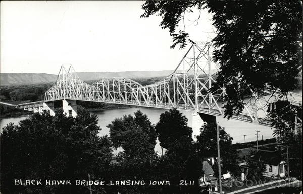 Black Hawk Bridge Lansing Iowa