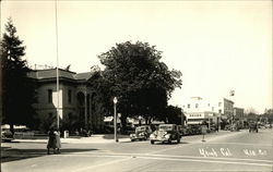 Street Scene Ukiah, CA Postcard Postcard