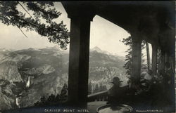 Glacier Point Hotel Postcard