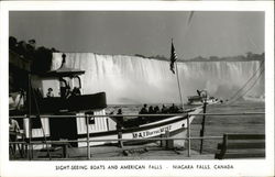 Sight-Seeing Boats and American Falls Sight-Seeing Boats and American Falls