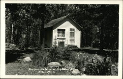 Horton Cabins on Highway 169 Postcard