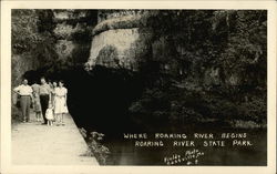 Where Roaring River Begins, Roaring River State Park Cassville, MO Postcard Postcard