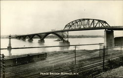 Peace Bridge Buffalo, NY Postcard Postcard