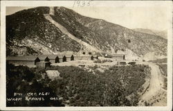 View of Mountain road Postcard
