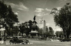 Paseo de la Reforma Mexico Postcard Postcard