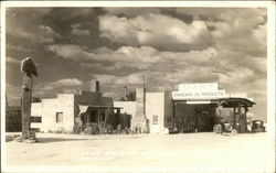 Van's Restaurant and Service Station - Standard Oil Postcard
