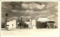 Van's Restaurant and Service Station - Standard Oil Salome, AZ Postcard Postcard