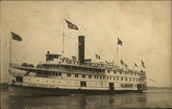 Catskill Evening Lines Postcard