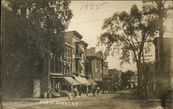 Main St Athens, NY Postcard Postcard