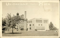 Unionville Mich Postcard
