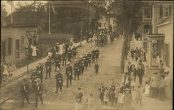 Parade Athens, NY Postcard Postcard