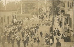 Parade Athens, NY Postcard Postcard