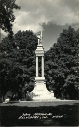 War Memorial Postcard