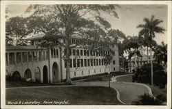 Wards & Laboratory, Ancon Hospital Postcard