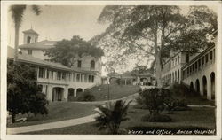 Ancon Hospital - Wards and Office Postcard