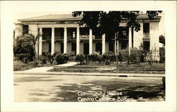 Community House, Centro Catotica Postcard