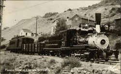 Pioneer Train Central City, CO Postcard Postcard