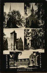 Churches Postcard