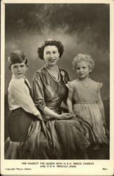 Her Majesty the Queen Royalty Postcard Postcard