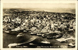 View of Waterfront Postcard