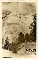 Mt. Rushmore Postcard