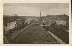 Old Bleach Linen Factory Postcard