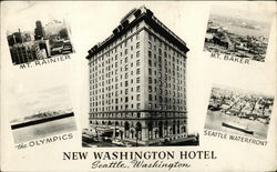 New Washington Hotel Postcard