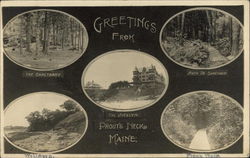 Greetings from Prout's Neck Postcard