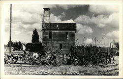 The Shaniko Old City Hall & Jail House Postcard