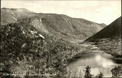 Echo Lake and Mt. Lafayette Franconia, NH Postcard Postcard