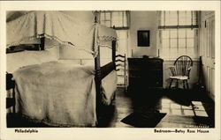 Betsy Ross House - Bedroom Postcard