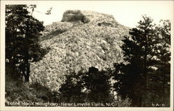 Table Rock Mountain, Near Linville Falls, N.C Postcard