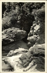 Erosions Above Linville Falls North Carolina Postcard Postcard