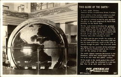 The Globe of the Earth Postcard