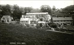 View of Village Wookey Hole, England Postcard Postcard