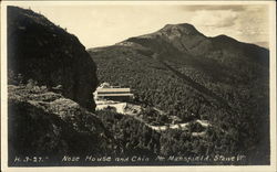 Nose House and Chin, Mt. Mansfield Stowe, VT Postcard Postcard