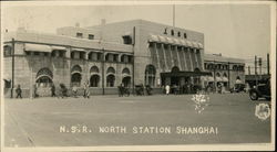 N.S.R. North Station Postcard