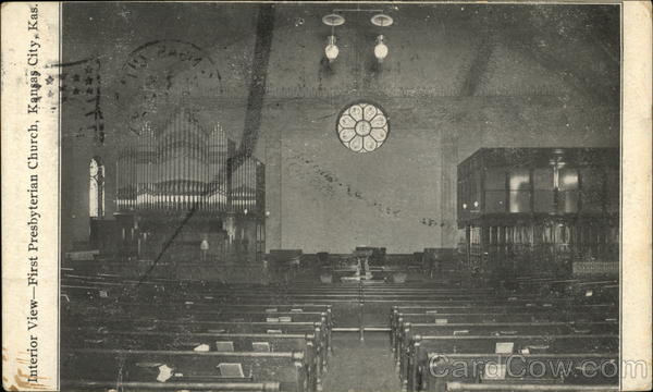 Interior View - First Presbyterian Church Kansas City