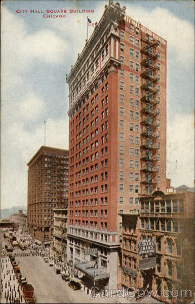 City Hall Square Building Chicago Illinois