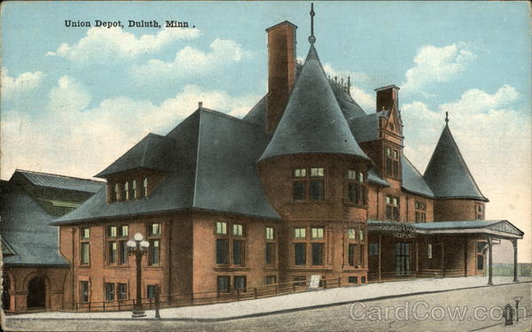 Street View of Union Depot Duluth Minnesota