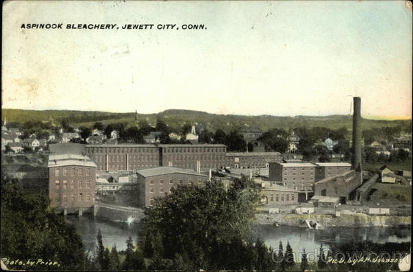 Aspinook Bleachery Jewett City Connecticut
