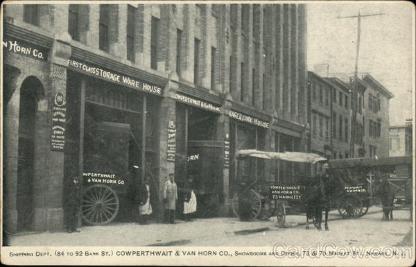 Cowperthwait & Van Horn Co. - Showrooms and Office Newark New Jersey