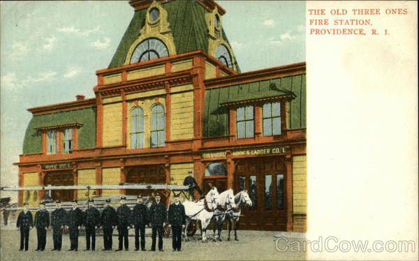 The Old Three Ones Fire Station Providence Rhode Island