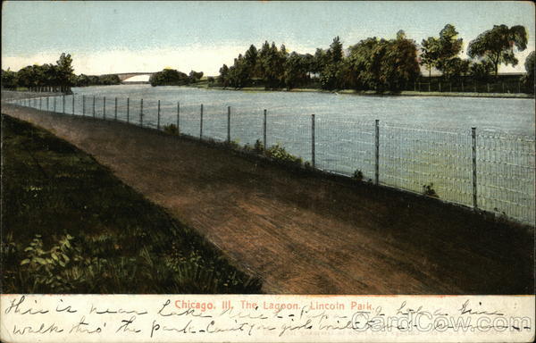The Lagoon, Lincoln Park Chicago Illinois