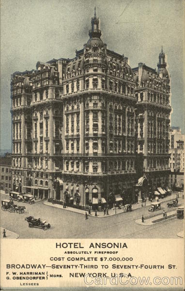 Hotel Ansonia New York