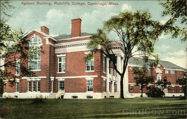 Agassiz Building, Radcliffe College Cambridge Massachusetts