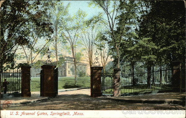 U.S. Arsenal Gates Springfield Massachusetts