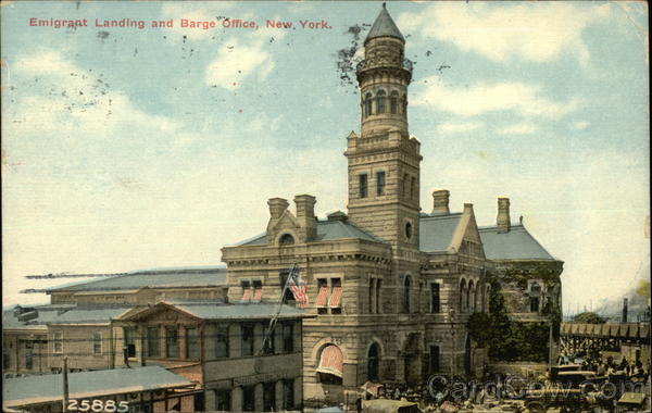 Emigrant Landing and Barge Office New York