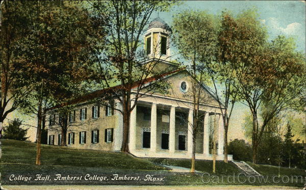 College Hall, Amherst College Massachusetts