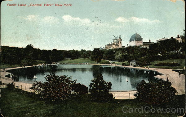 Yacht Lake, Central Park New York